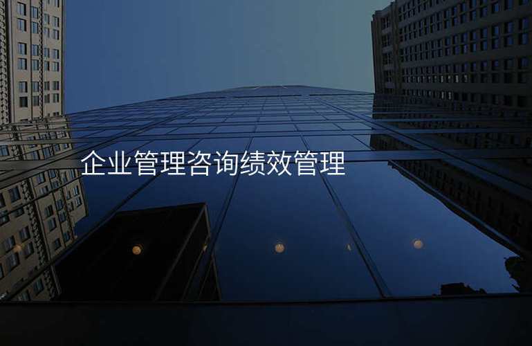 企业管理咨询绩效管理